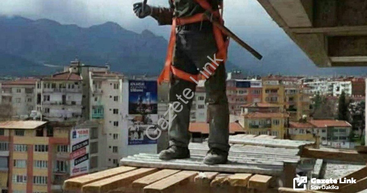 "Denizli’de 4. kattan düşen inşaat işçisi yaşamını yitirdi" başlıklı haber için fotorealistik, profe