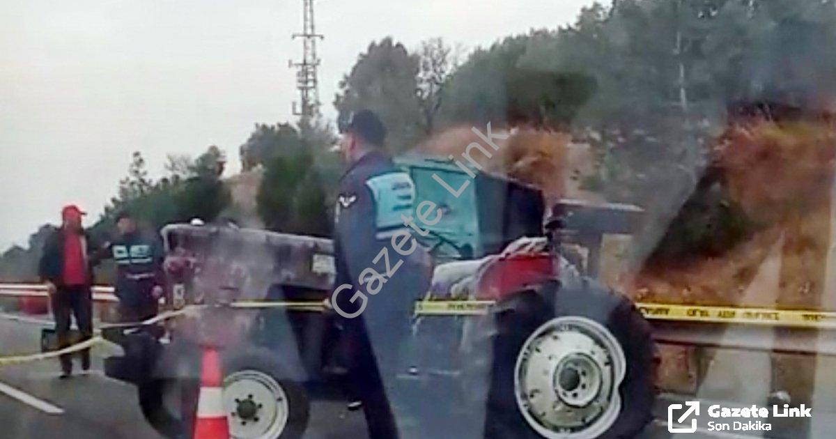 "Manisa'da Yürek Yakan Zincirleme Kaza: Can Kaybı 2'ye Yükseldi" başlıklı haber için fotorealistik,