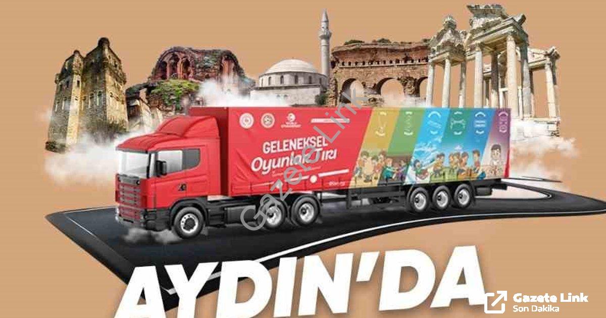 "Aydın'da Nostalji Rüzgarı: Geleneksel Oyunlar Tırı Meydan'a Geliyor" başlıklı haber için fotorealis