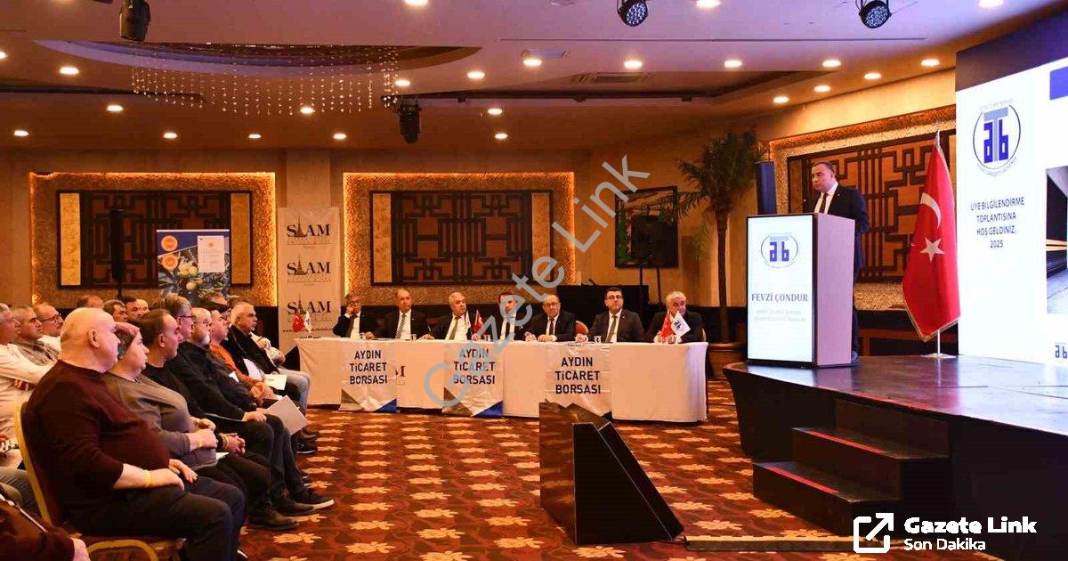 "Aydın Ticaret Borsası'ndan 1 Milyar TL'lik Yatırım Hamlesi" başlıklı haber için fotorealistik, prof