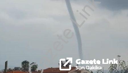 Marmaris’te Nefes Kesen Hortum! O Anlar Saniye Saniye Kaydedildi