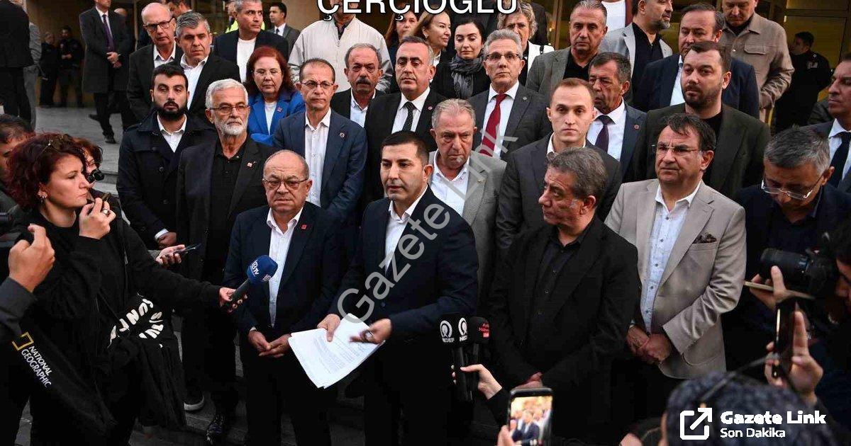 "Günel: "Aydın'da Hizmetin Önündeki Engel Çerçioğlu"" başlıklı haber için fotorealistik, profesyonel