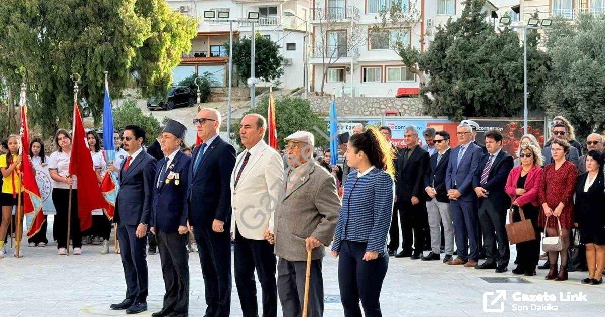 "Datça'da Öğretmenler Günü Etkinliklerle Kutlandı" başlıklı haber için fotorealistik, profesyonel bi
