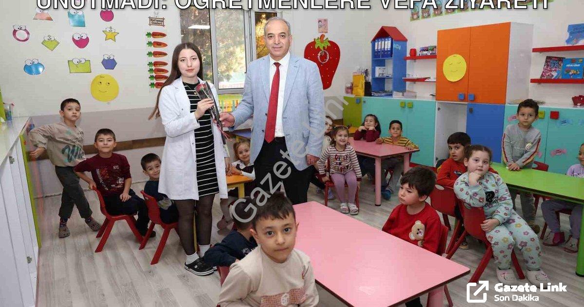 "Denizli OSB Yönetimi Eğitim Neferlerini Unutmadı: Öğretmenlere Vefa Ziyareti" başlıklı haber için f