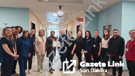 Kütahya Şehir Hastanesi Göz ve Dermatoloji Kliniği’ne Hijyen Ödülü