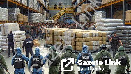 İzmir’de Narkotik Operasyonu: Tonlarca Zehir Piyasaya Sürülemeden Yakalandı