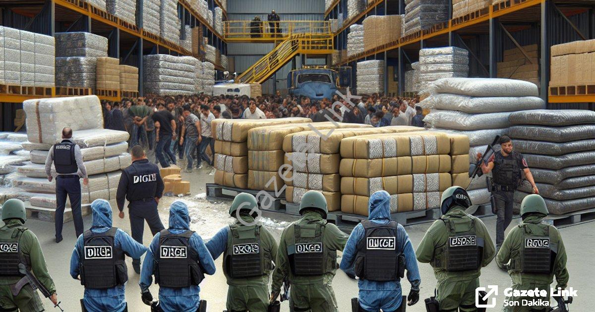 "İzmir'de Narkotik Operasyonu: Tonlarca Zehir Piyasaya Sürülemeden Yakalandı" başlıklı haber için fo