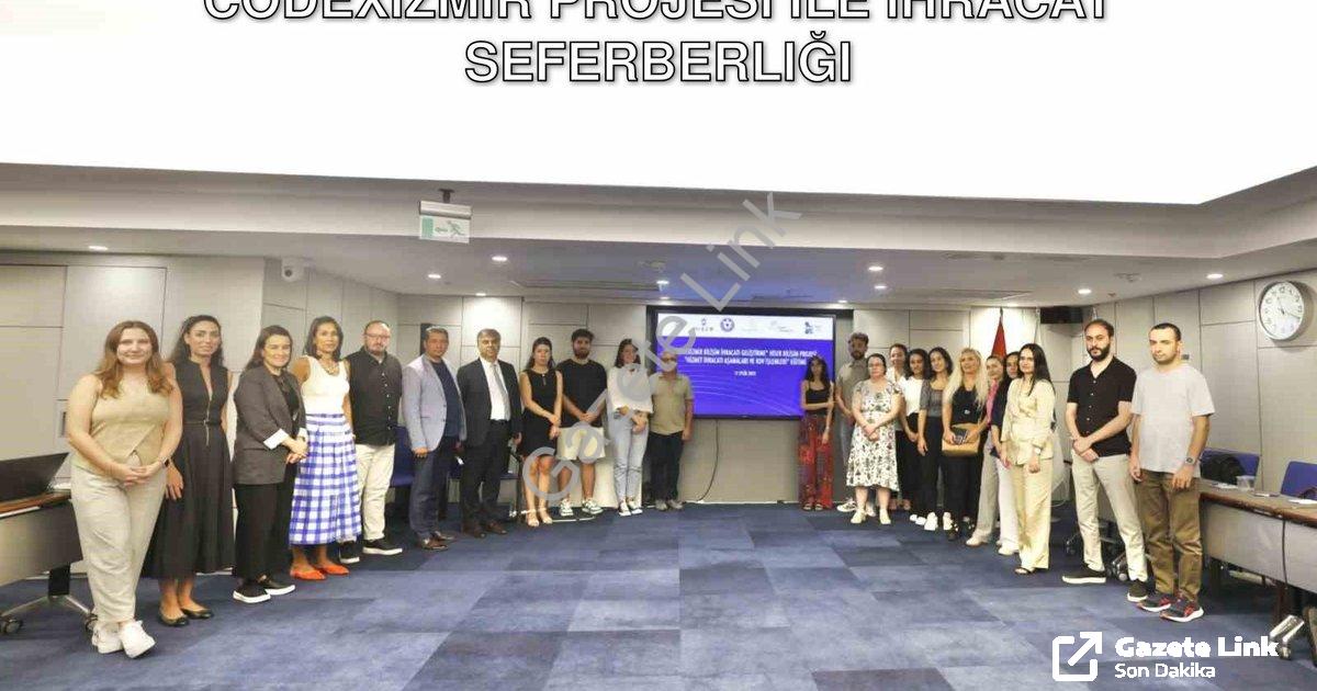 "İzmir Bilişim Sektöründe Küresel Atılım: Codexizmir Projesi ile İhracat Seferberliği" başlıklı habe