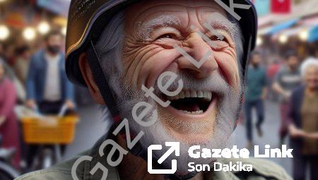 Denizli’de Kask Yerine Miğfer Takan Hasan Dede Viral Oldu