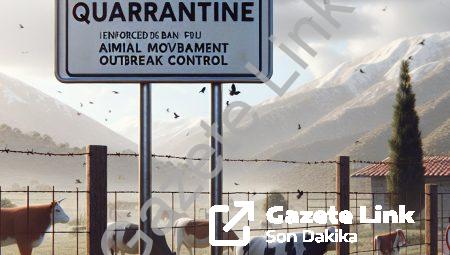 Aydın Kuyucak’ta Şap Karantinası: 20 Mahallede Hayvan Giriş Çıkışı Yasaklandı