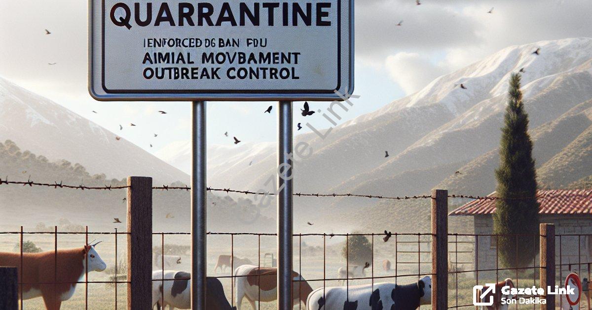 "Aydın Kuyucak'ta Şap Karantinası: 20 Mahallede Hayvan Giriş Çıkışı Yasaklandı" başlıklı haber için
