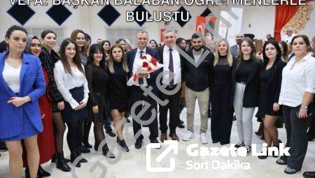 Yunusemre Belediyesi’nden Eğitimcilere Vefa: Başkan Balaban Öğretmenlerle Buluştu