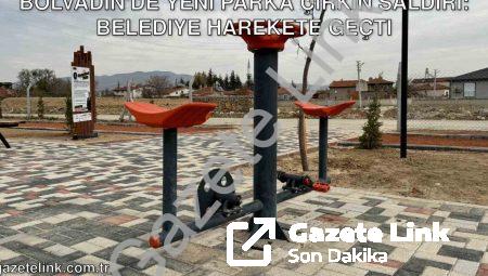 Bolvadin’de Yeni Parka Çirkin Saldırı: Belediye Harekete Geçti