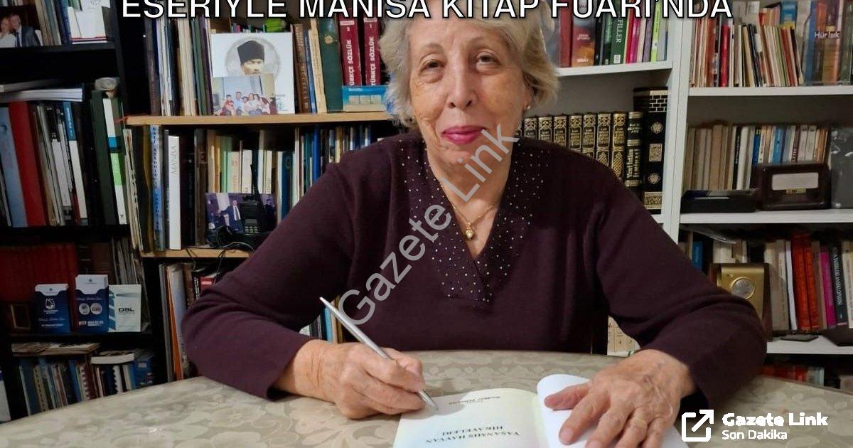 "Emekli Öğretmen Sadberk Filizkan 4 Yeni Eseriyle Manisa Kitap Fuarı'nda" başlıklı haber için fotore