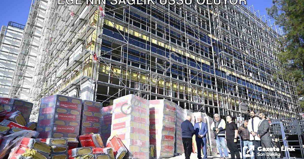 "Uşak Üniversitesi Yeni Diş Hastanesi Ege'nin Sağlık Üssü Oluyor" başlıklı haber için fotorealistik,