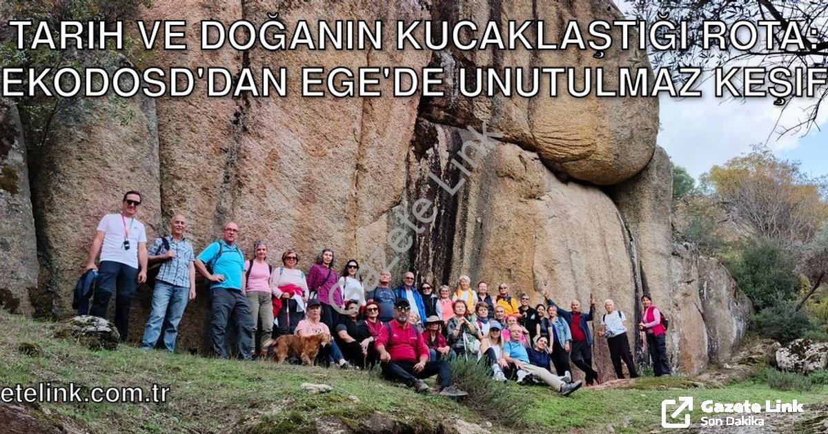 "Tarih ve Doğanın Kucaklaştığı Rota: EKODOSD'dan Ege'de Unutulmaz Keşif" başlıklı haber için fotorea