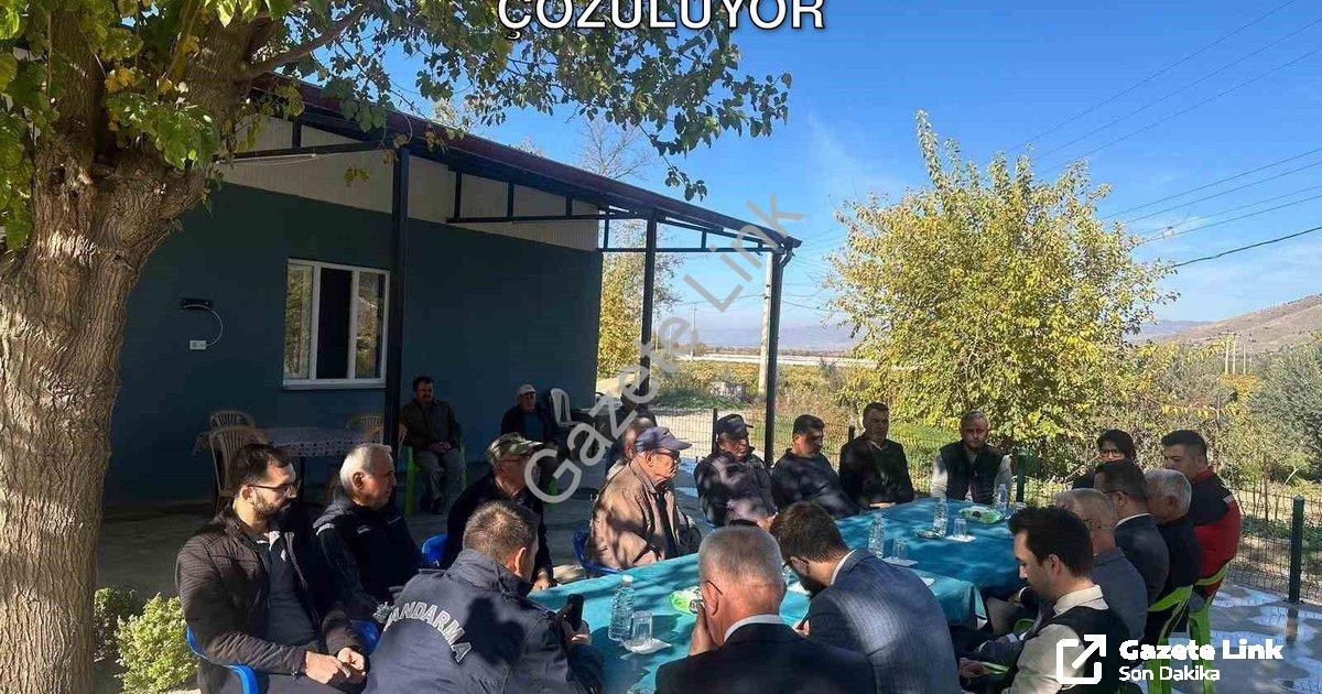 "Sarıgöl Kaymakamı Halil Dalak Sığırtmaçlı'da: Sorunlar Yerinde Çözülüyor" başlıklı haber için fotor