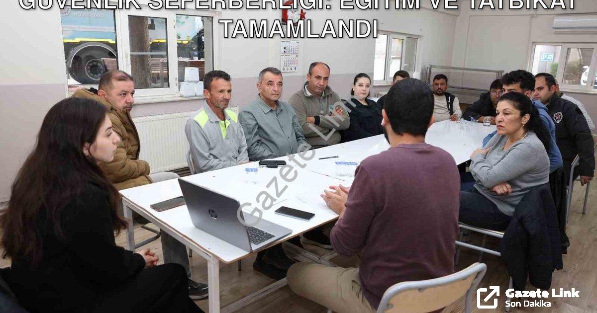 "Denizli OSB Arıtma Tesisi'nde Kimyasal Güvenlik Seferberliği: Eğitim ve Tatbikat Tamamlandı" başlık