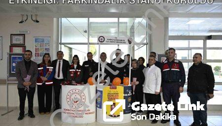 Demirci’de Kadına Şiddetle Mücadele Günü Etkinliği: Farkındalık Standı Kuruldu