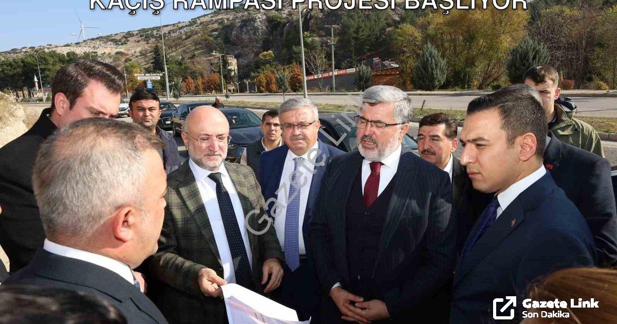 "Dinar'da Trafik Güvenliği İçin Dev Adım: Kaçış Rampası Projesi Başlıyor" başlıklı haber için fotore