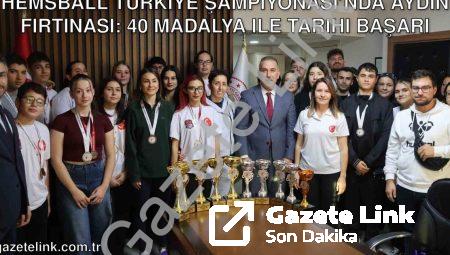 Hemsball Türkiye Şampiyonası’nda Aydın Fırtınası: 40 Madalya ile Tarihi Başarı