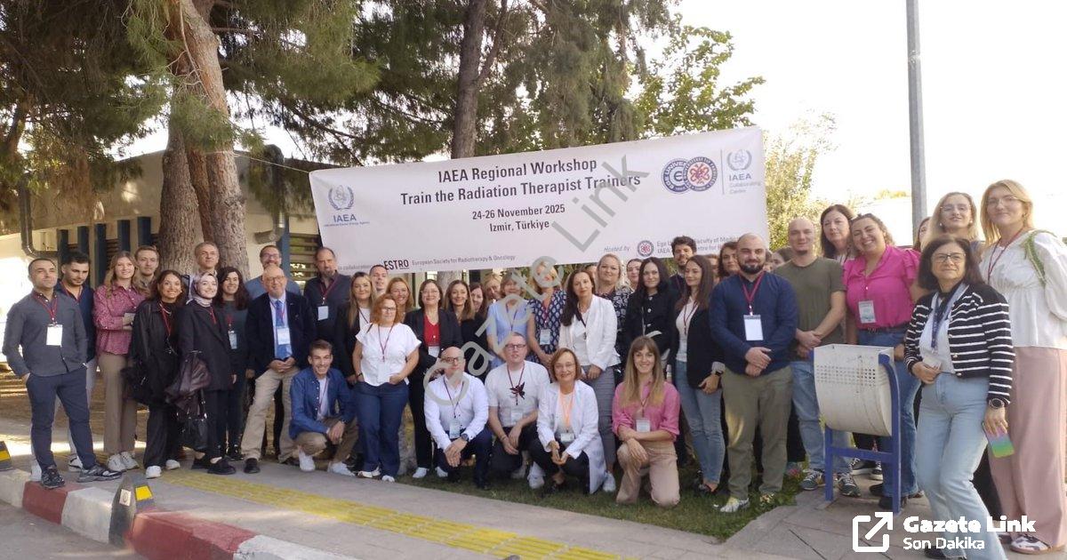 "Ege Üniversitesi Radyoterapide Avrupa'nın Eğitim Üssü Seçildi" başlıklı haber için fotorealistik, p