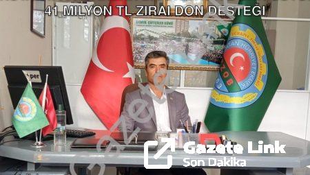 Kütahya Pazarlar’da Üreticiye Can Suyu: 41 Milyon TL Zirai Don Desteği