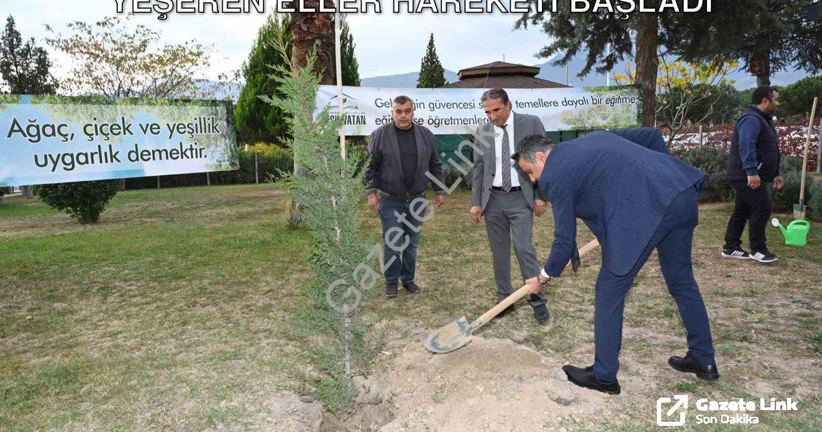 "Denizli Milli Eğitim'den Geleceğe Nefes: Yeşeren Eller Hareketi Başladı" başlıklı haber için fotore