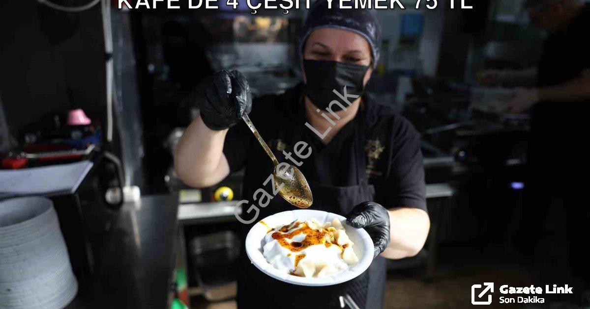 "Aydın'da Bütçe Dostu Lezzet Durağı: Havuz Kafe'de 4 Çeşit Yemek 75 TL" başlıklı haber için fotoreal