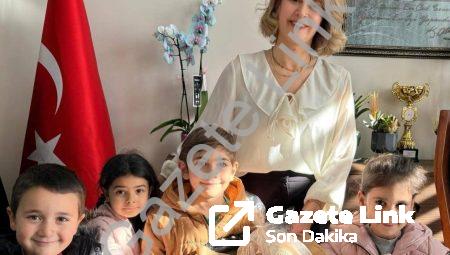 Altıntaş Anaokulu Öğrencilerinden Müdür Sinan’a Anlamlı Ekmek Sürprizi