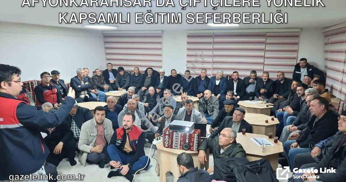 "Afyonkarahisar'da Çiftçilere Yönelik Kapsamlı Eğitim Seferberliği" başlıklı haber için fotorealisti