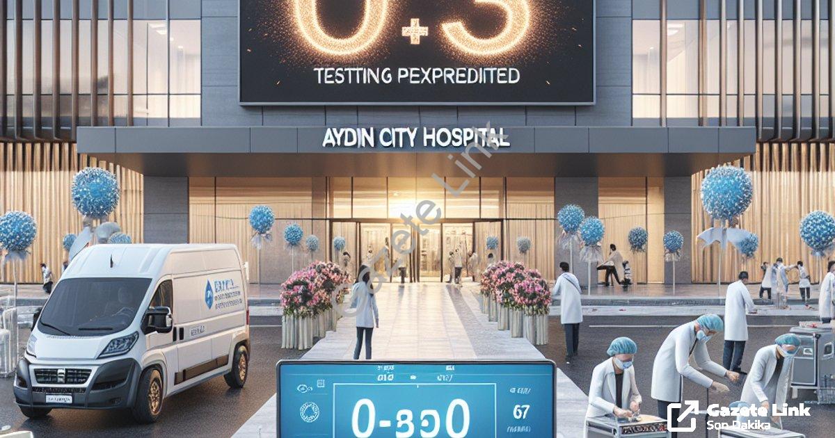 "Aydın Şehir Hastanesi Açılış İçin Gün Sayıyor: Test Süreçleri Hızlandı" başlıklı haber için fotorea