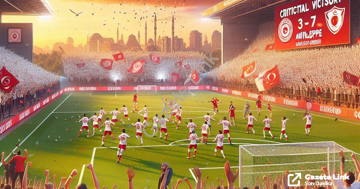 "Göztepe Deplasman Fatihi: Antalyaspor Karşısında Kritik Zafer" başlıklı haber için fotorealistik, p