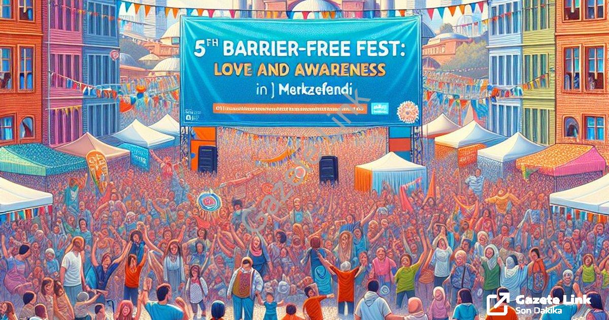"Merkezefendi’de 5. Engelsiz Fest: Sevgi ve Farkındalık Buluşması" başlıklı haber için fotorealistik