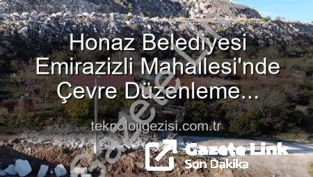 Honaz’da Kentsel Dönüşüm Sürüyor: Emirazizli Mahallesi’ne Modern Çevre Düzenlemesi
