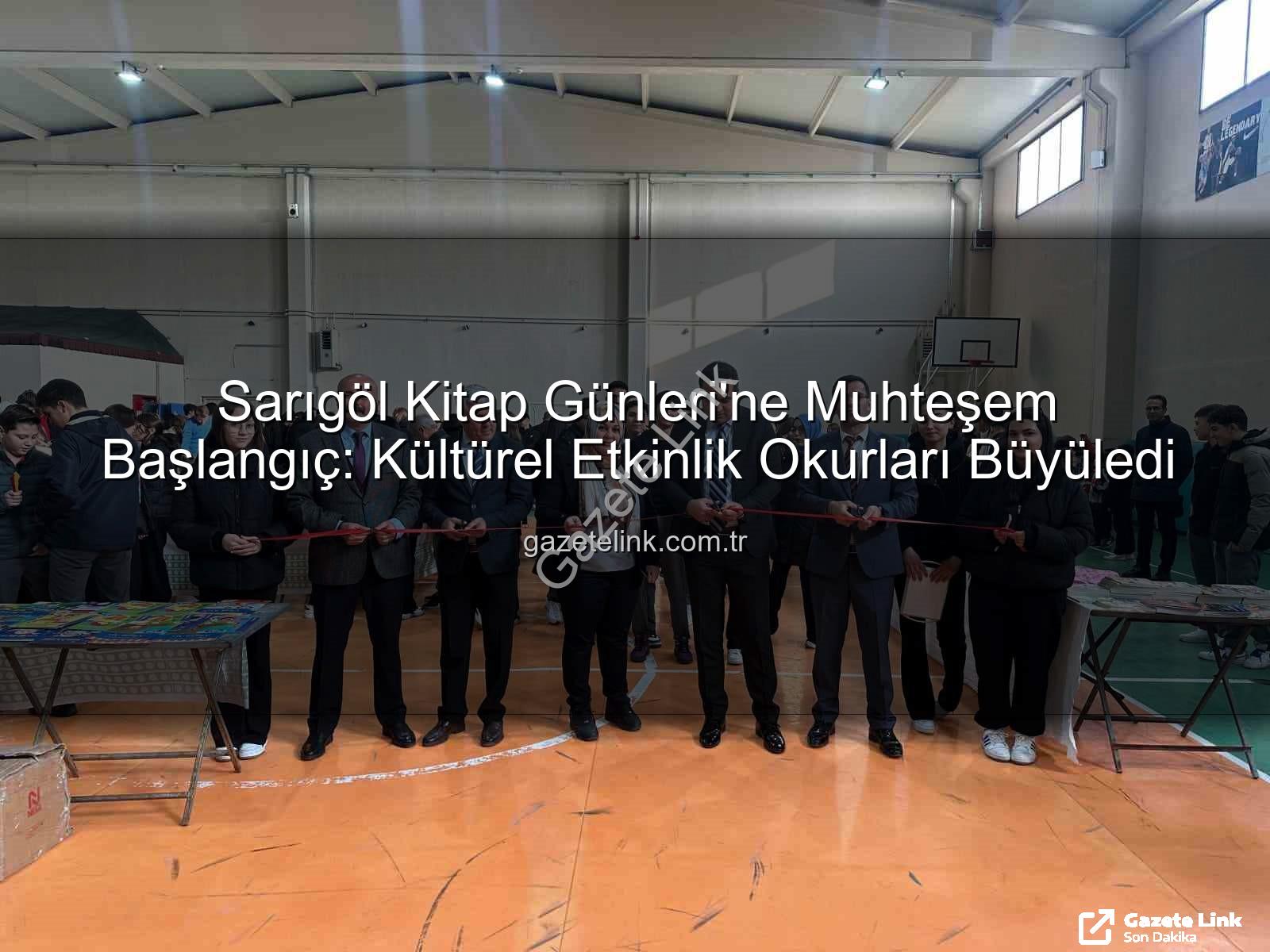 Sarıgöl Kitap Günleri - Sarıgöl Kitap Günleri'ne Muhteşem Başlangıç: Kültürel Etkinlik Okurları Büyüledi