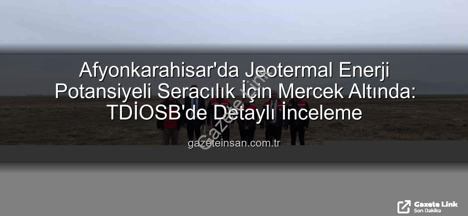 Afyonkarahisar jeotermal tarım - Afyonkarahisar'da Jeotermal Enerjiyle Tarımsal Devrim: TDİOSB'de Kritik İncelemeler