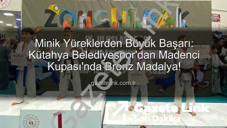 Minik Yüreklerden Büyük Başarı: Kütahya Belediyespor’dan Madenci Kupası’nda Bronz Madalya!