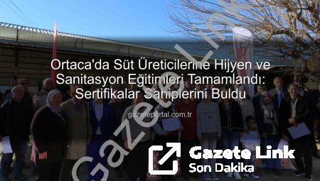 Ortaca’da Süt Sığırcılığı Hijyen Eğitimleri Tamamlandı: Üreticilere Hijyen ve Sanitasyon Sertifikaları Verildi