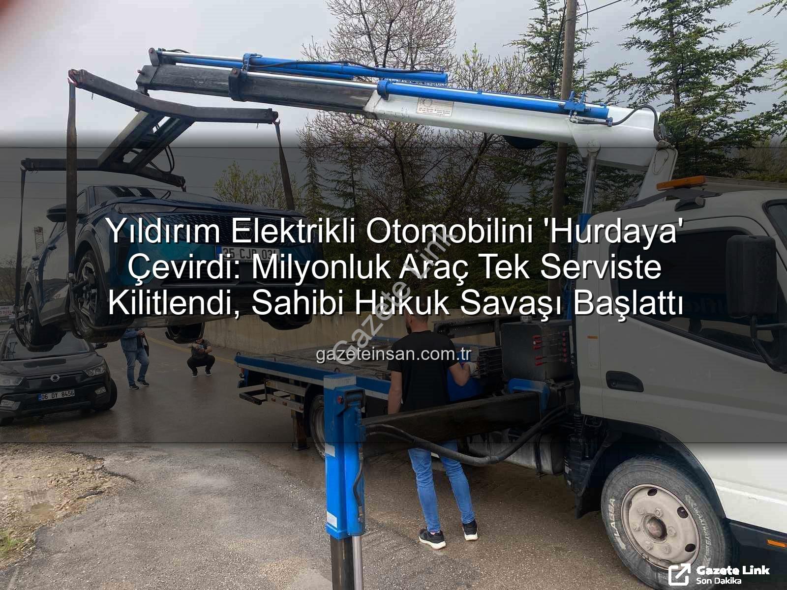 elektrikli otomobil - Yıldırım Elektrikli Otomobili Vurdu: Milyonluk Araç 'Yandı', Sahibi Hukuk Savaşı Başlattı!