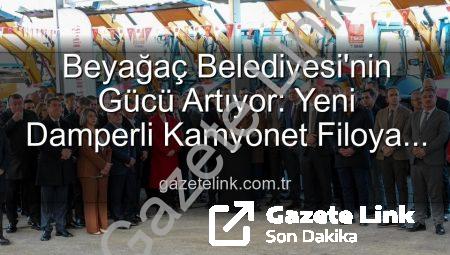 Beyağaç Belediyesi’nin Gücü Artıyor: Yeni Damperli Kamyonet Filoya Katıldı