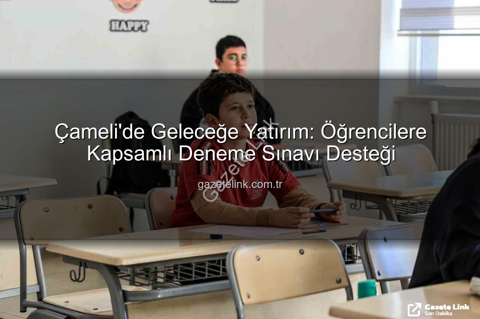 deneme sınavı desteği - Çameli'de Geleceğe Yatırım: Öğrencilere Kapsamlı Deneme Sınavı Desteği